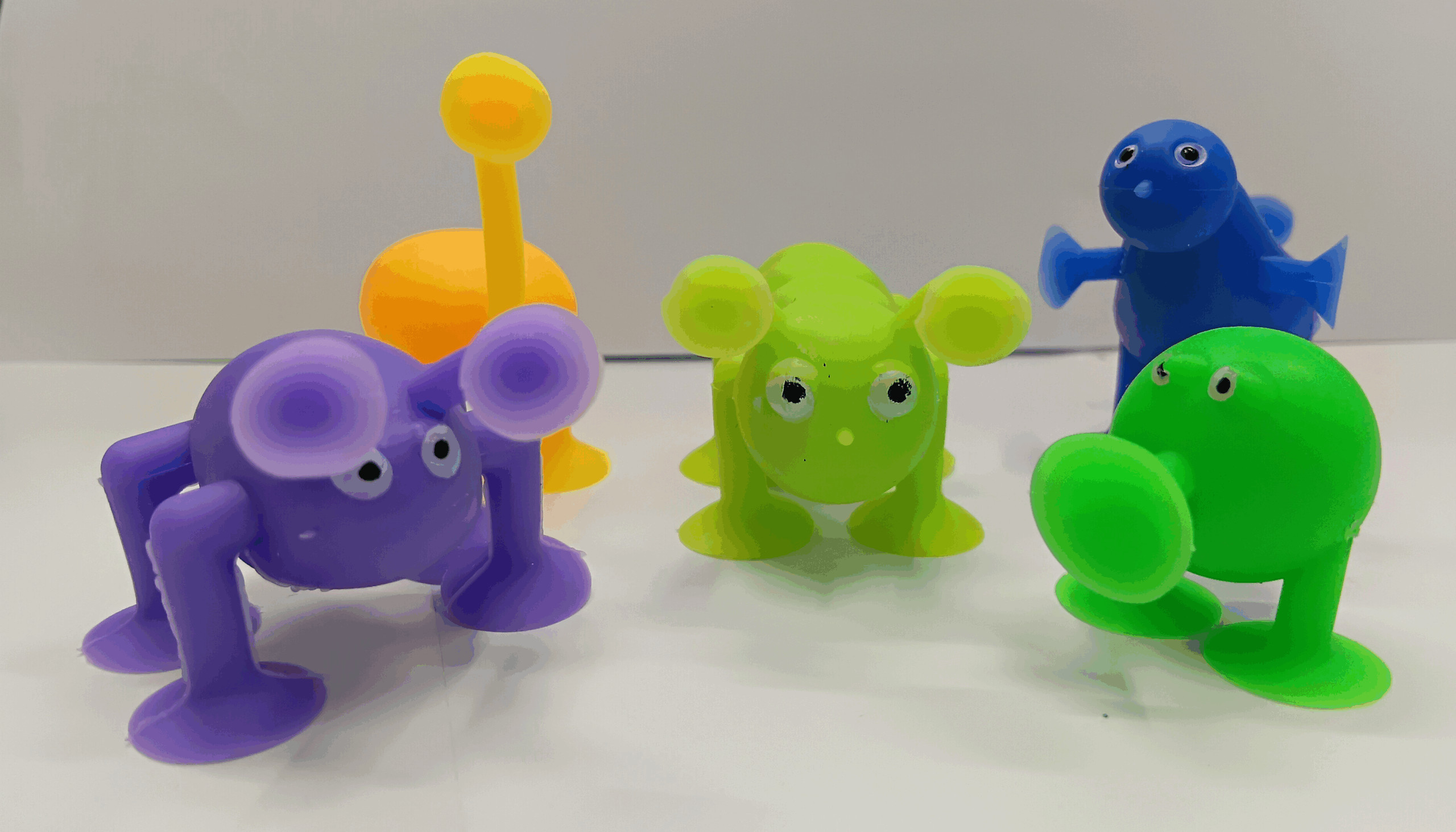 Poplings Silicon Suction Cup Characters