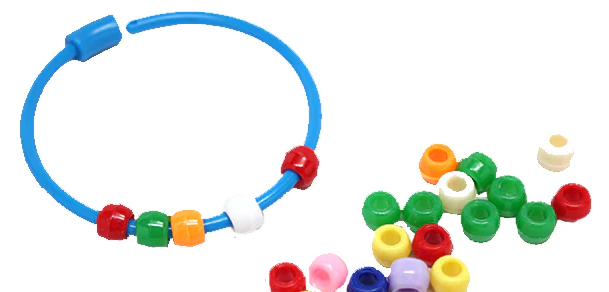 Fine Motor Kit 4: Putting Through Pony Beads