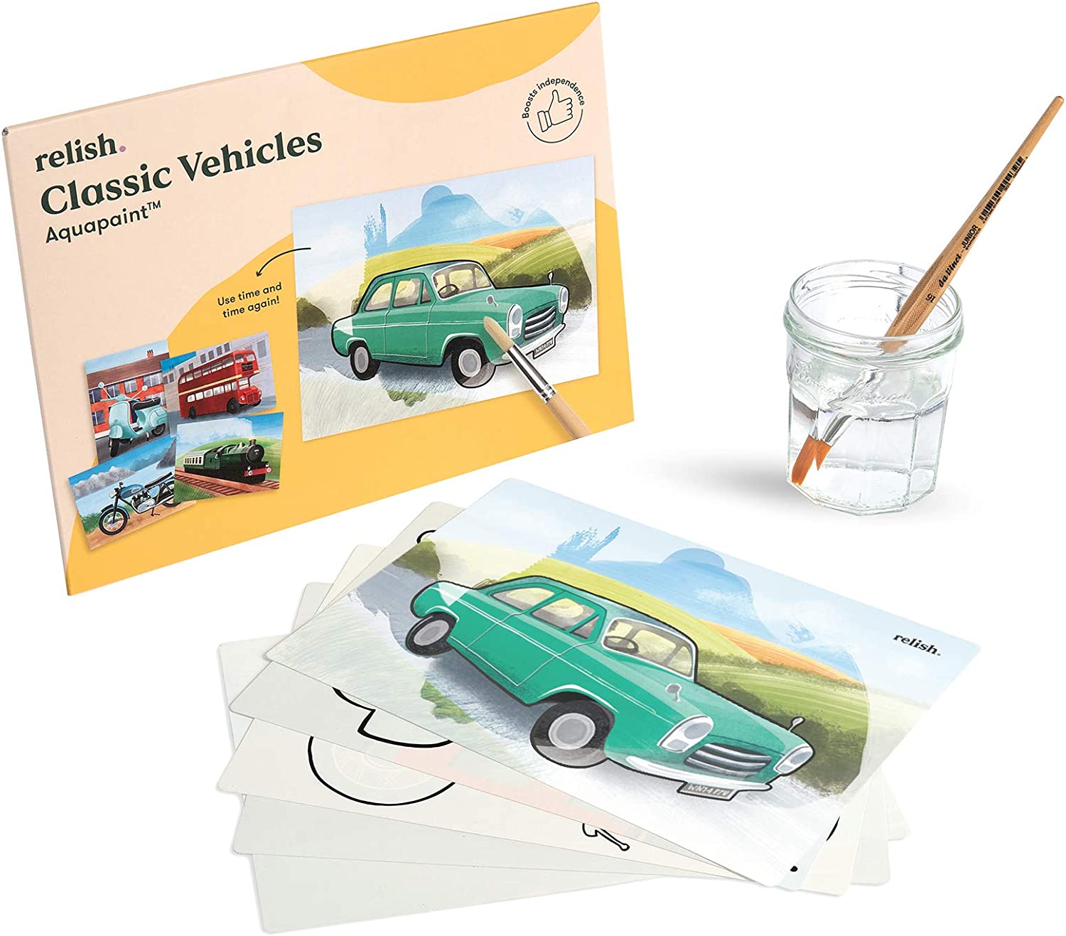 Relish Aquapaint - Classic Cars