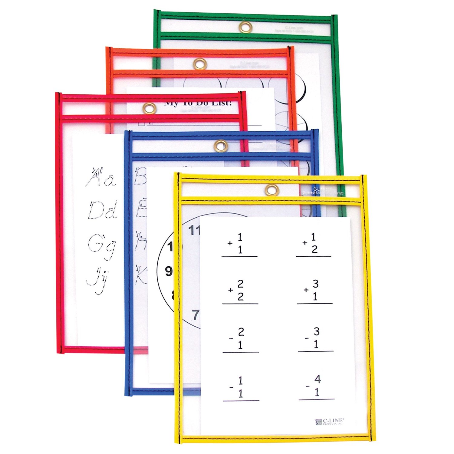 Reusable Dry Erase Pocket (L)