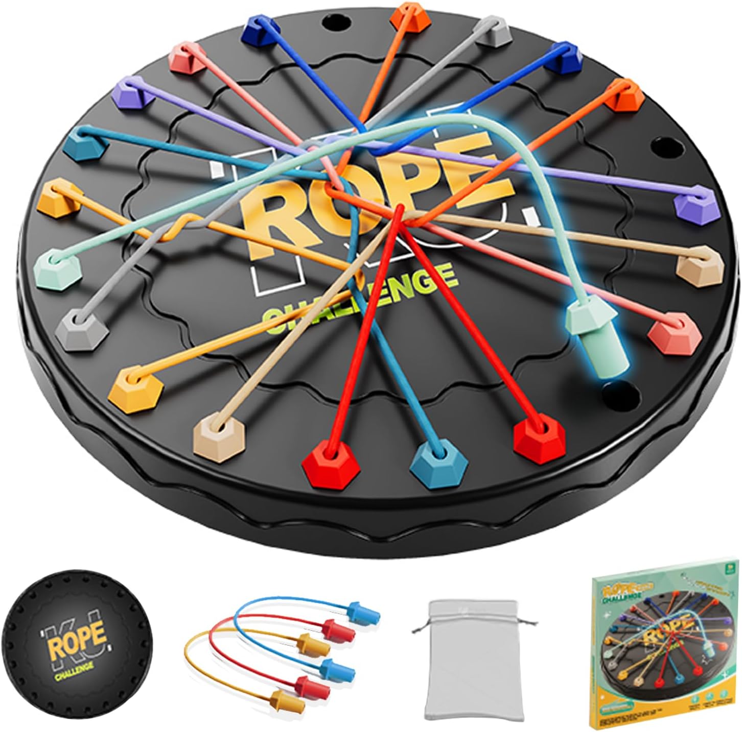 Ropes Untangling Puzzle Game