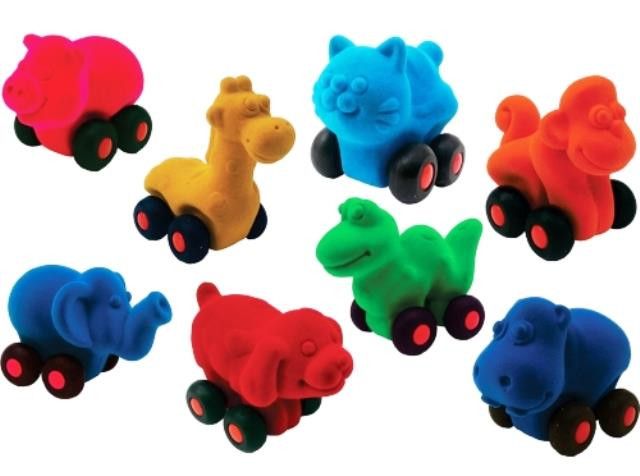 Rubbabu Aniwheelies Animal