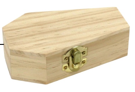 Sand Play Therapy: Wood Coffin