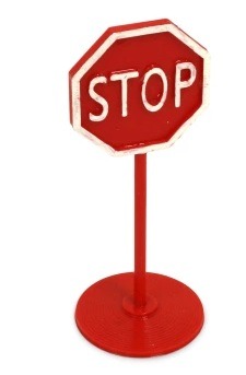 Sand Play Therapy: STOP Sign