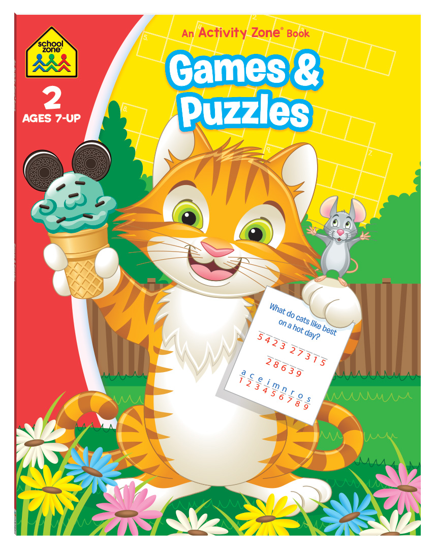School Zone Activity Zone: Games and Puzzles
