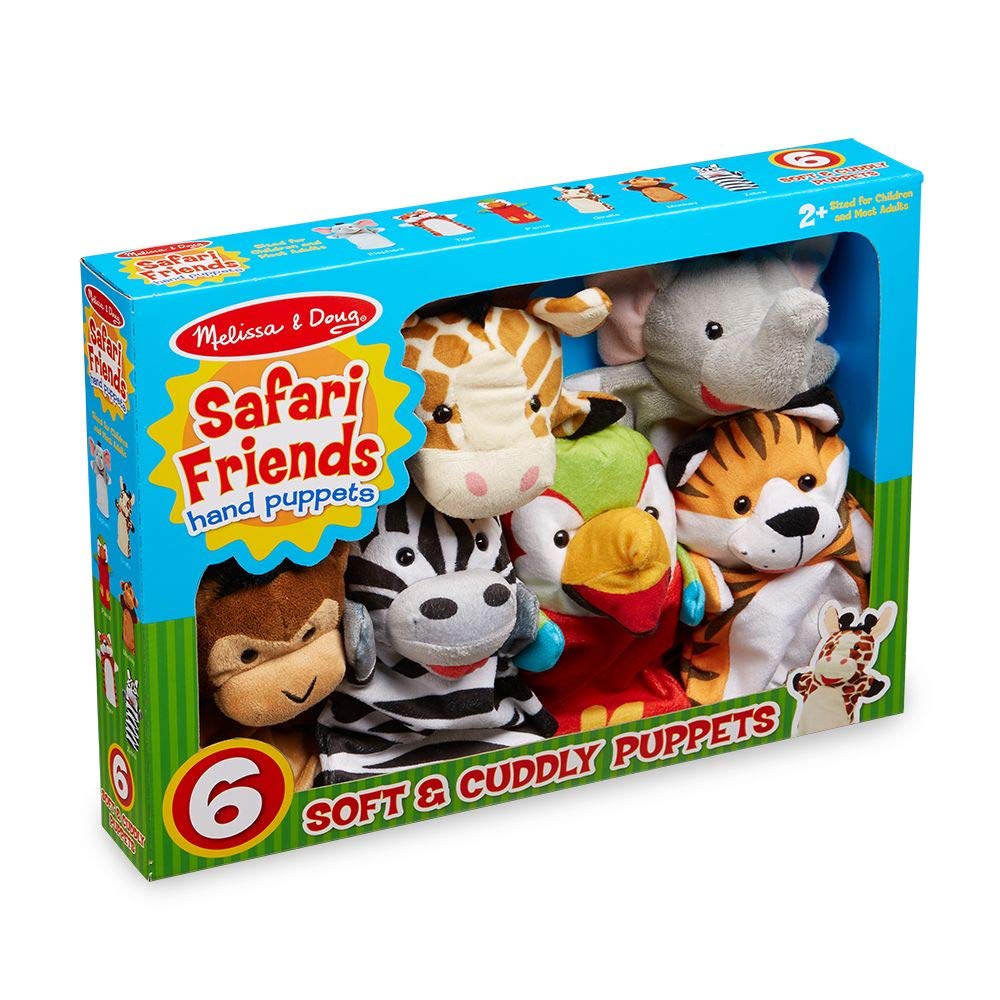 Safari Buddies Hand Puppets