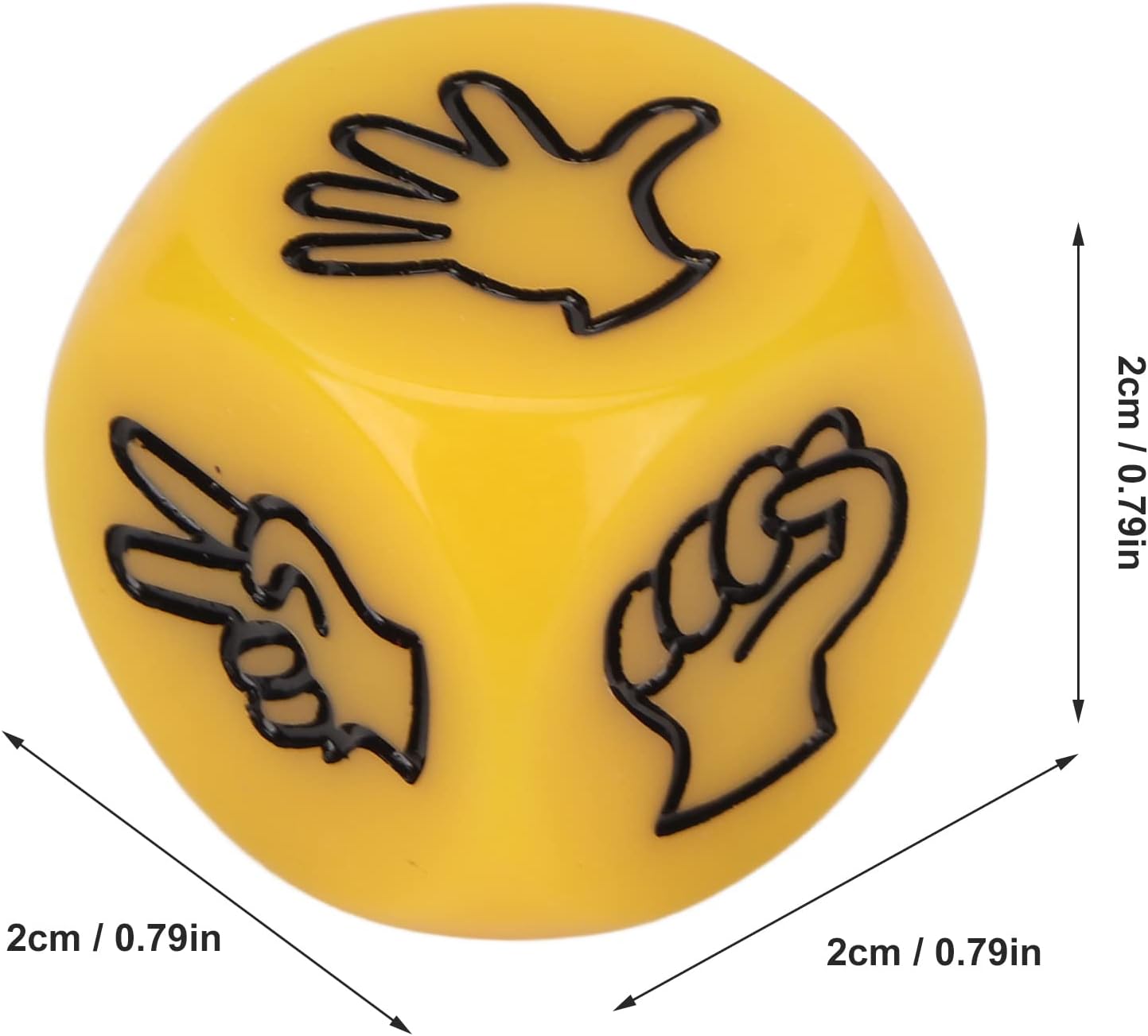 Scissors, Paper, Stone Dice Game