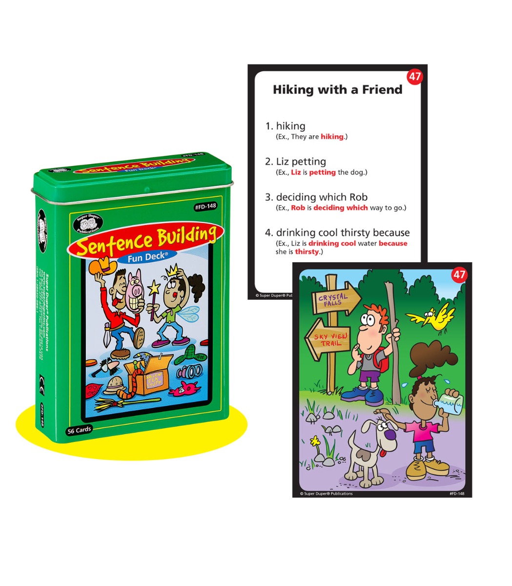 Sentence Building Fun Deck