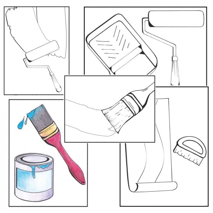 Simple Colouring DIY