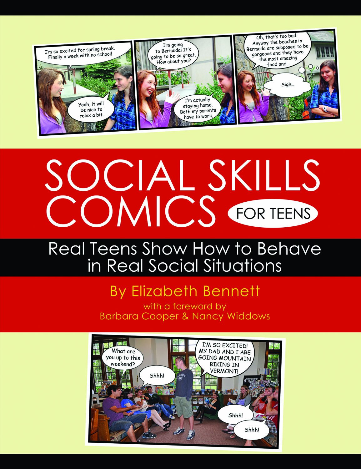 Social Skills Comics For Teens Workbook