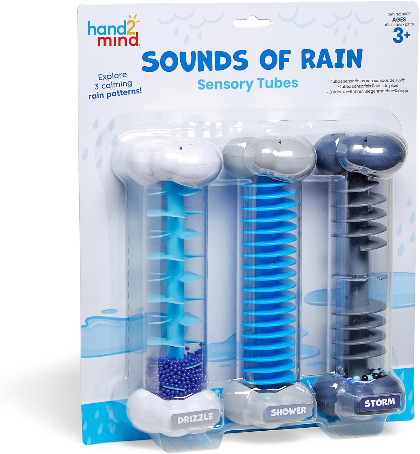 Sounds of Rain Sensory Tubes