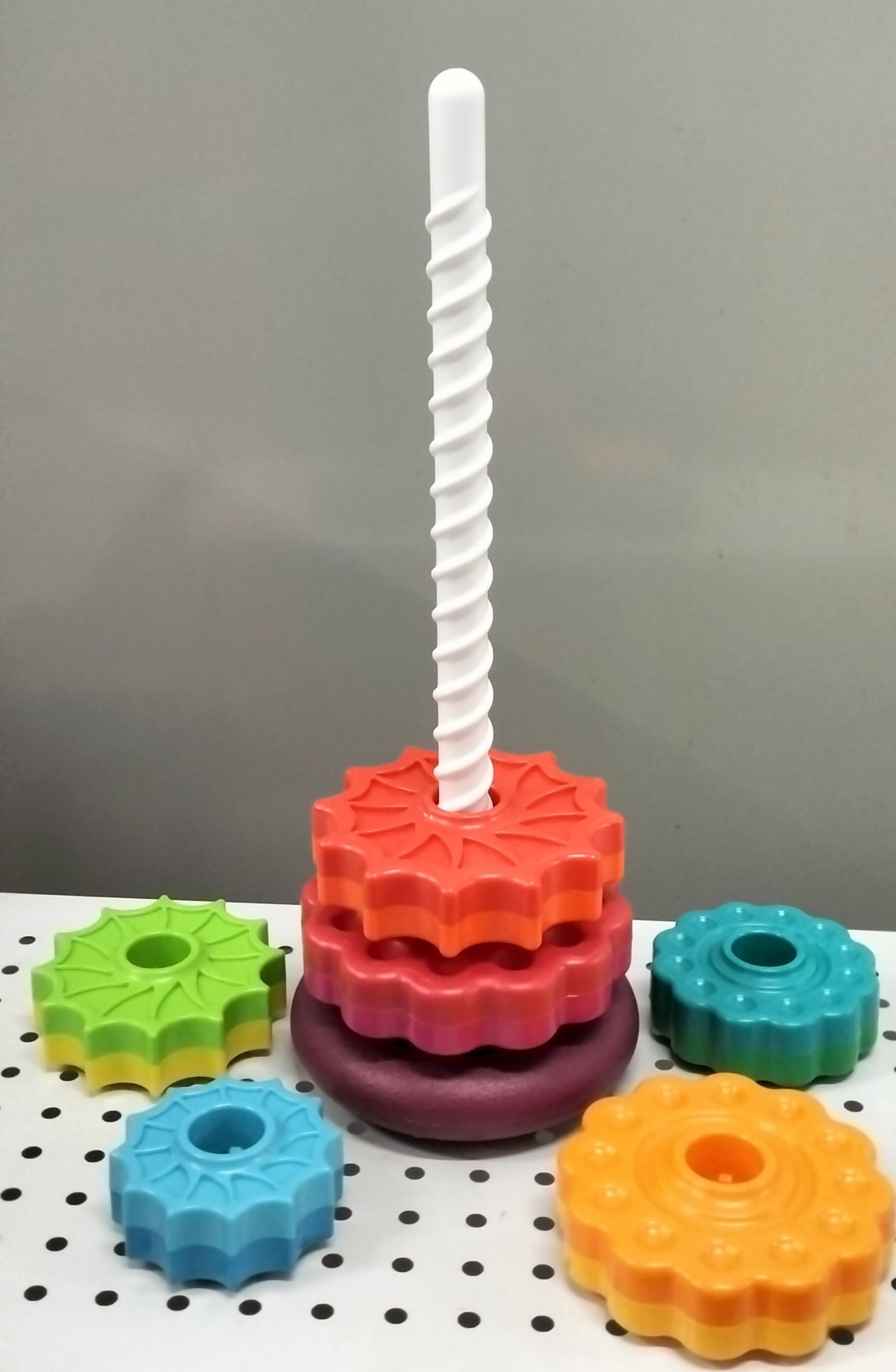 Fine Motor Kit 25: Spiral Stacking Tower