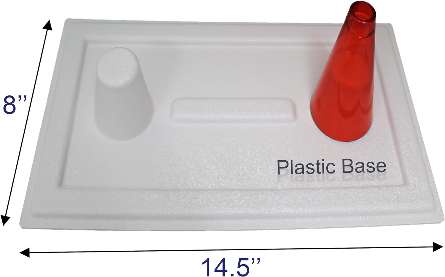 Stacking Hand Cones with Plastic Base (Set of 30)