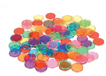 100 Steel Ring Counters/Chips