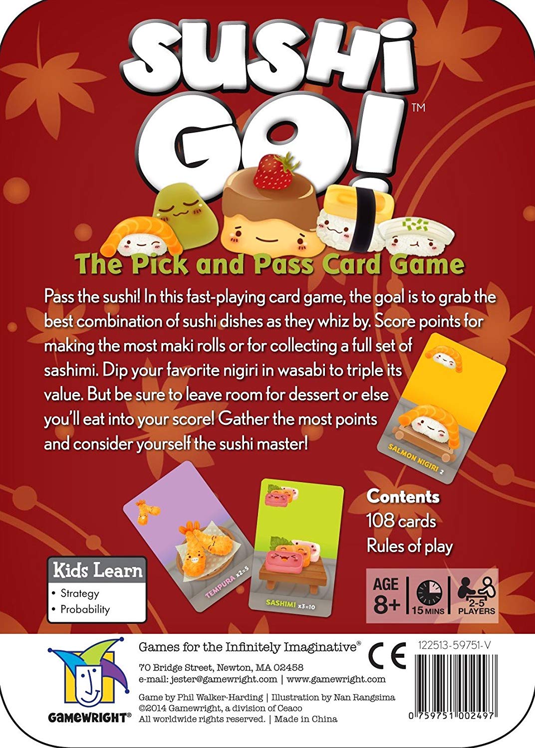 Sushi Go! The Pick and Pass Card Game - Image 2