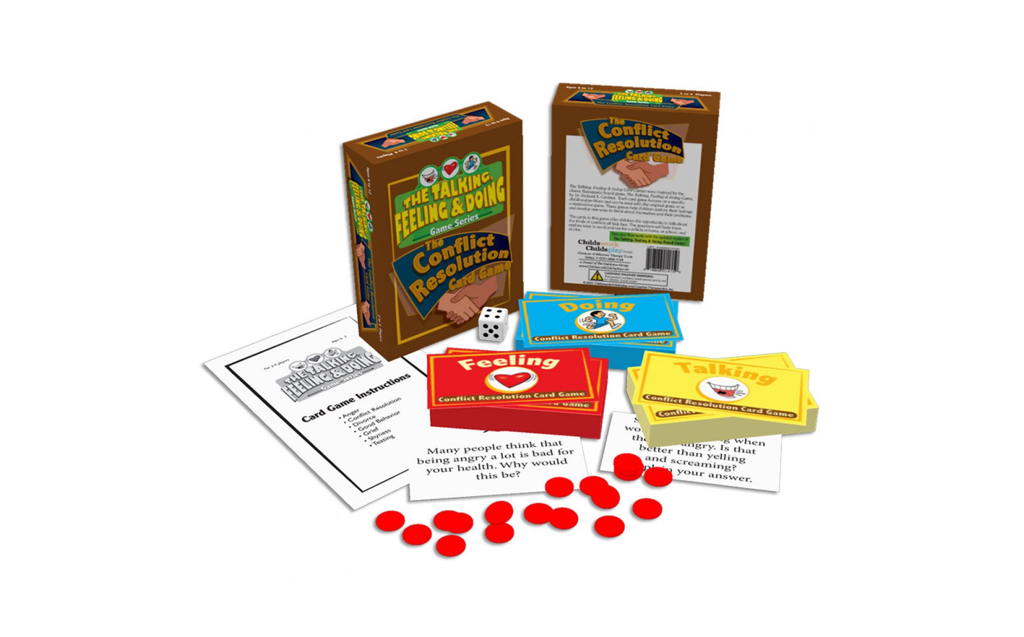 The Talking, Feeling & Doing Game Series: The Conflict Resolution Card Game