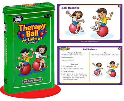 Therapy Ball Activities