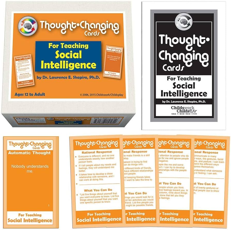 Thought Changing Kit For Teaching Social Intelligence
