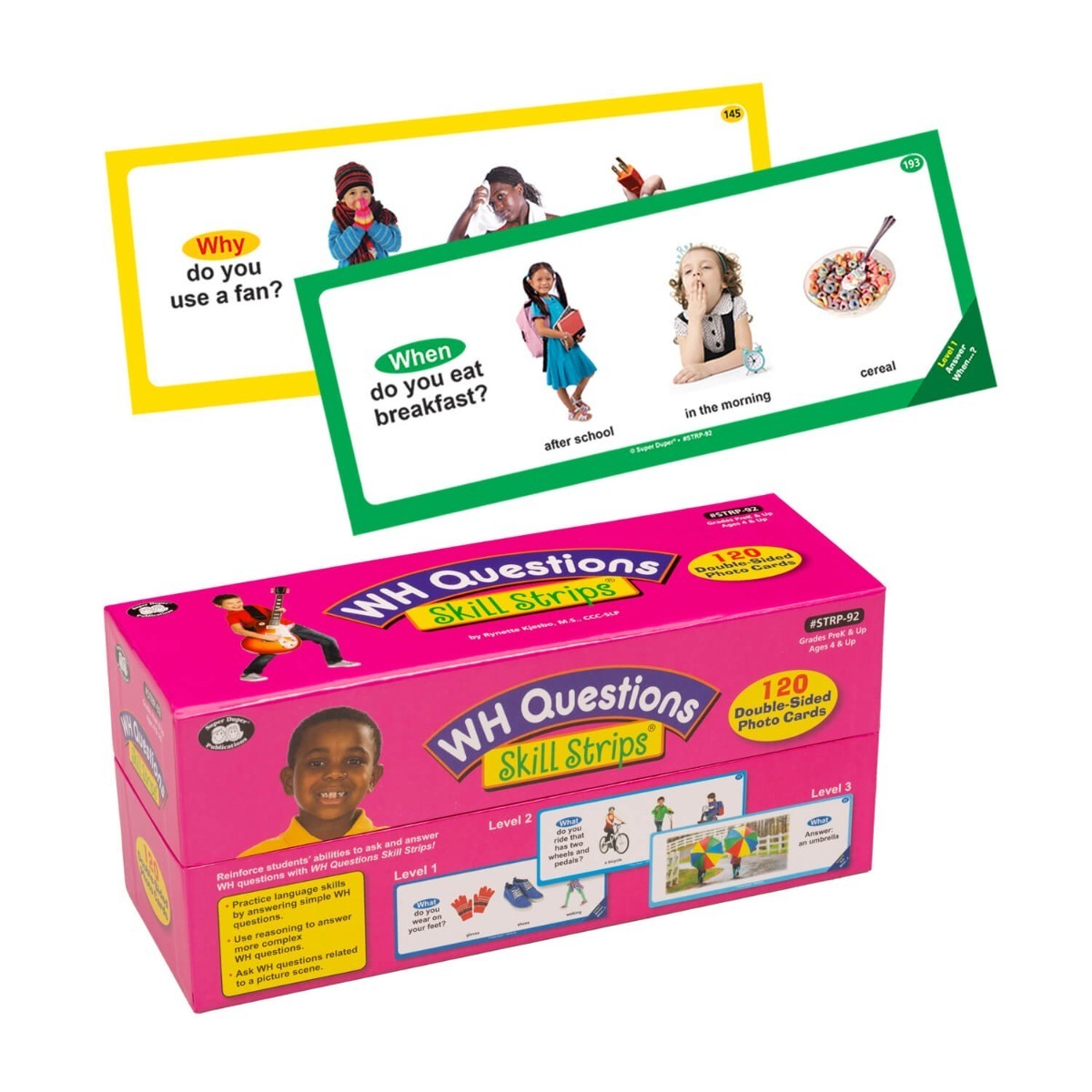 Wh Questions Skill Strips