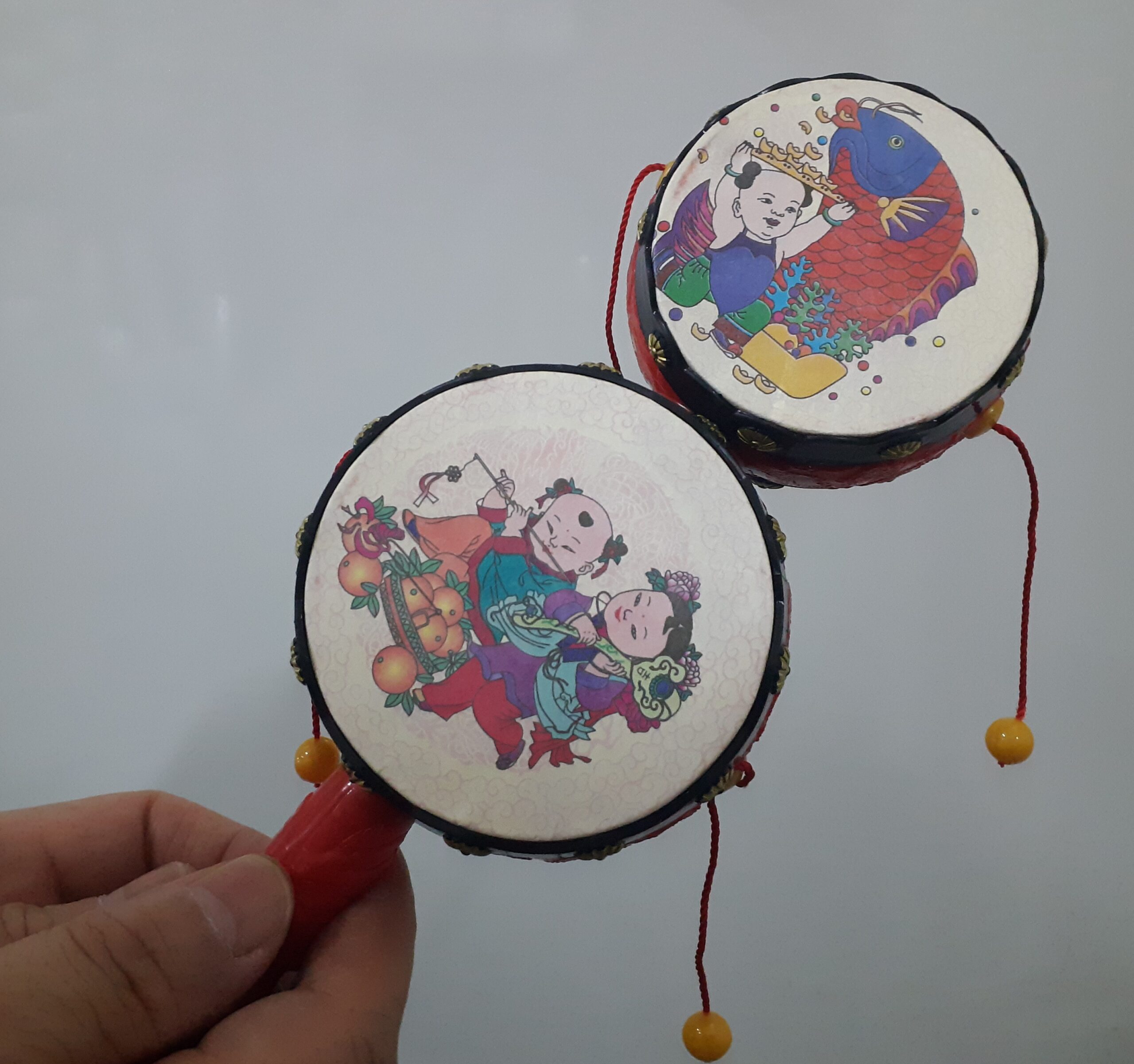 Whirling Double Drum
