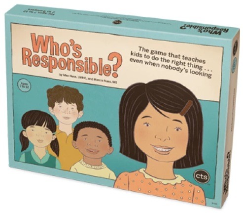 Who's Responsible Board Game: A Game That Teaches Kids To Do the Right Thing When Nobody's looking