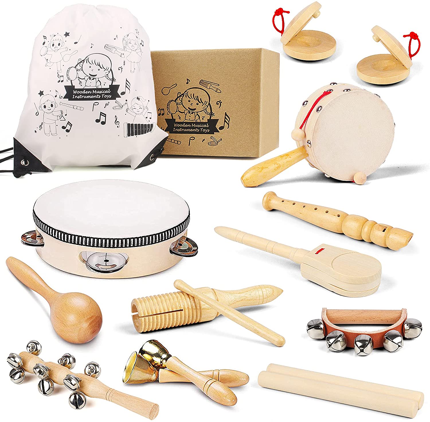 Wooden Musical Instruments Toy