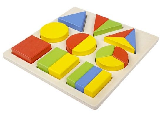 Wooden Shape Block Puzzle (L)