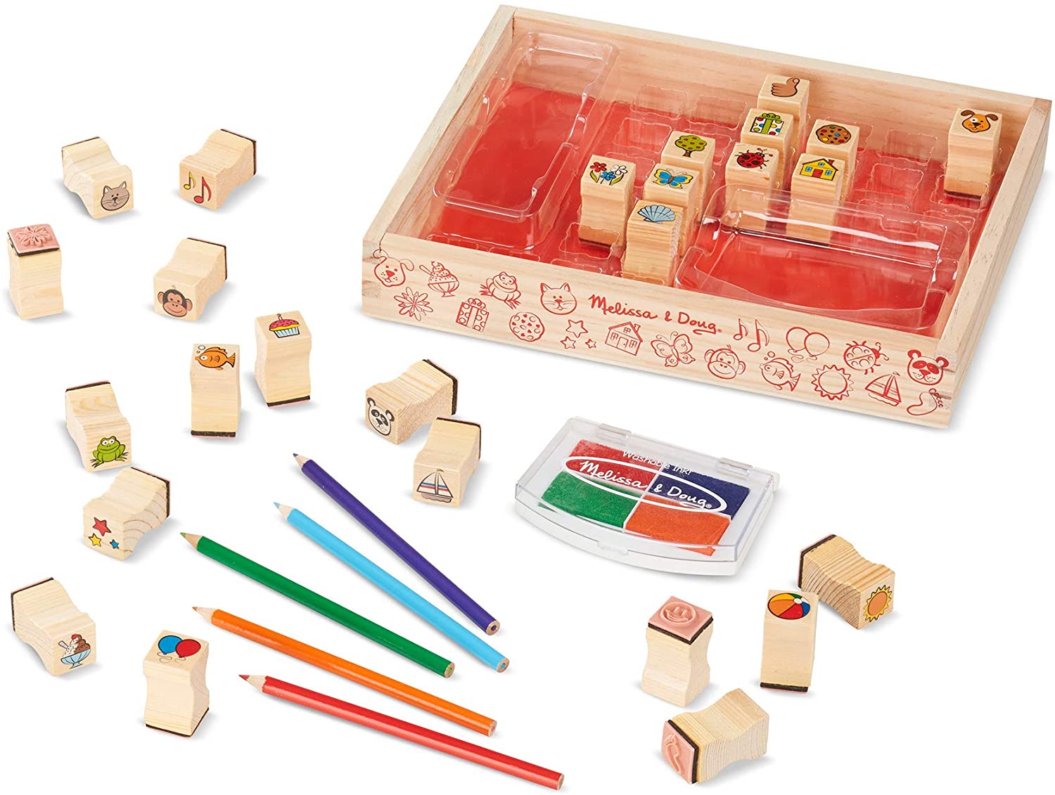 Wooden Stamp Set-Favourite Things