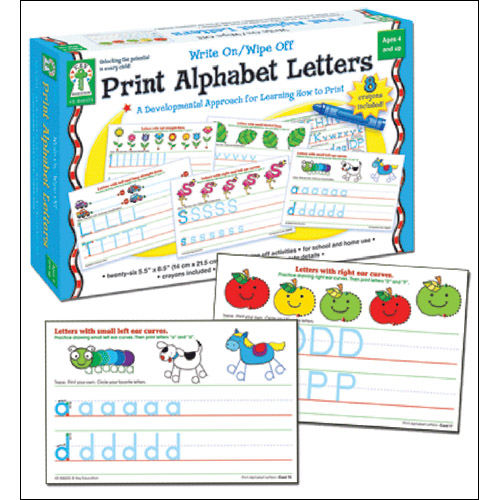 Write On Wipe Off Practice Letters