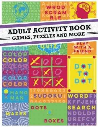 Adult Activity Book (Games, Puzzles and More)