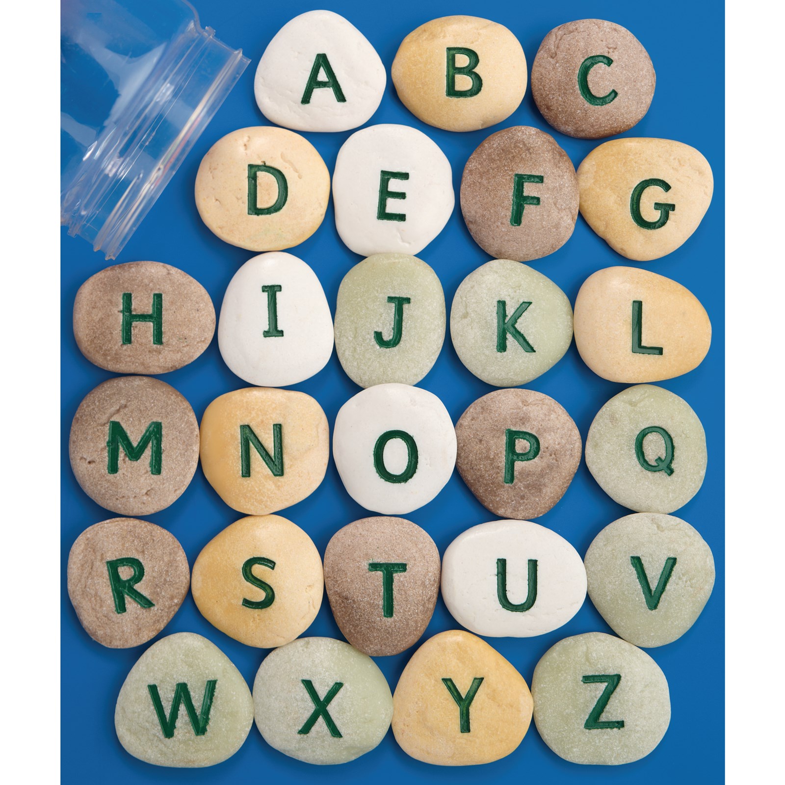 Alphabet Pebbles Upper Case