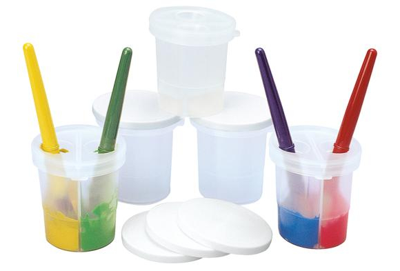 Double Dip Divided Paint Cup