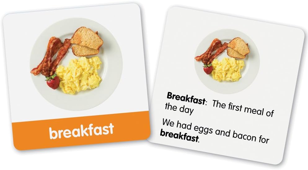 First Grade Vocabulary Photo Cards