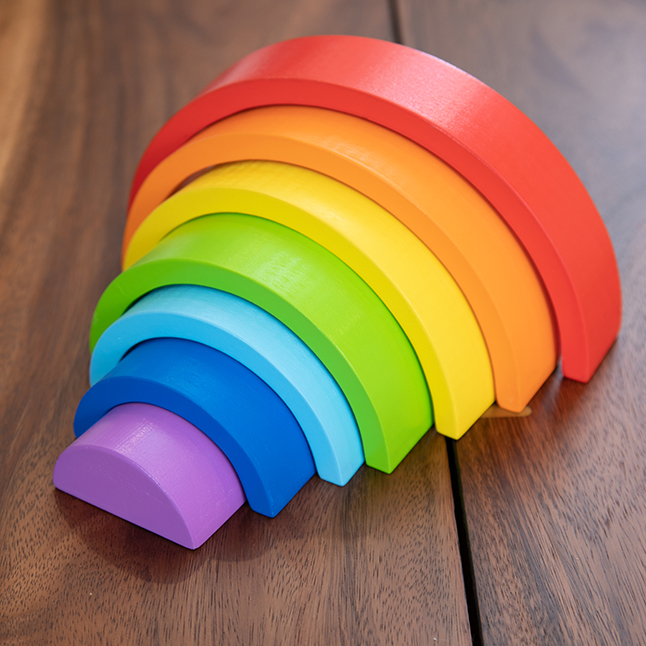 Rainbow Arches Stack and Play - Image 2