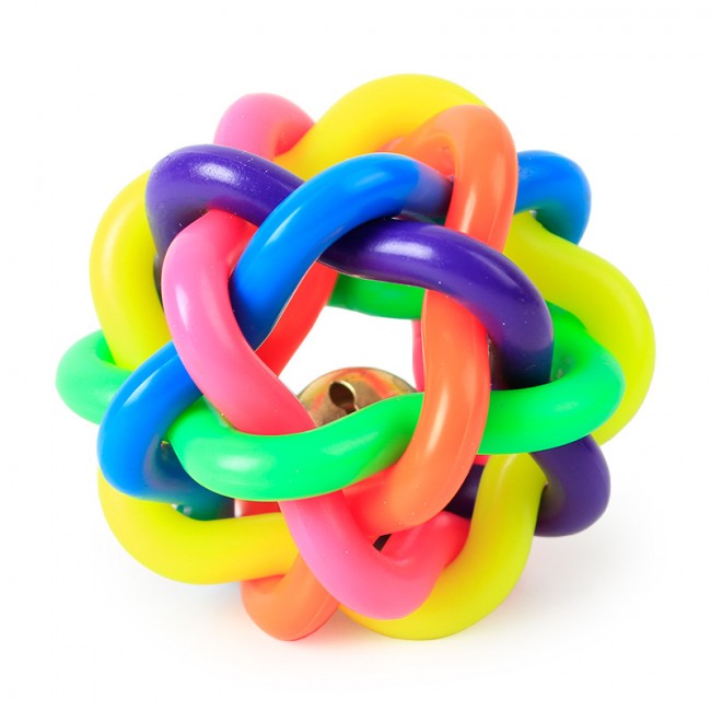 Soft Weave Ball with Bell