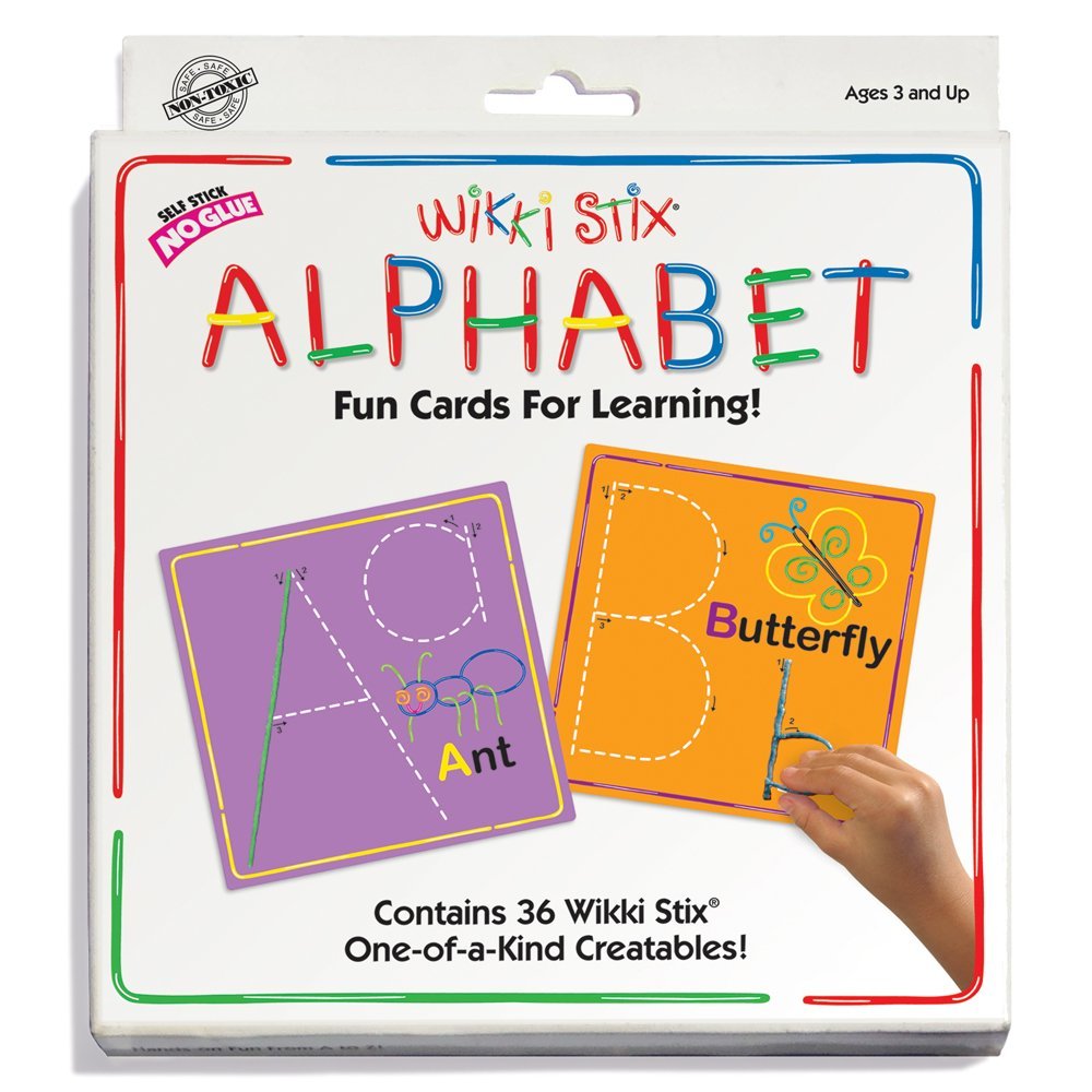 Wikki Stix Alphabet Card Set