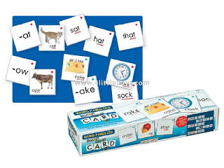 Word Families Pocket Chart Cards
