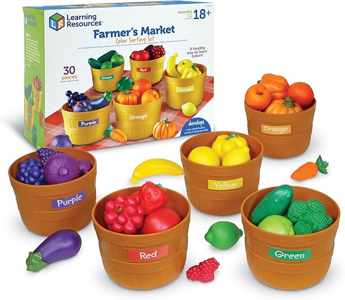 Farmer's Market Colour Sorting Set