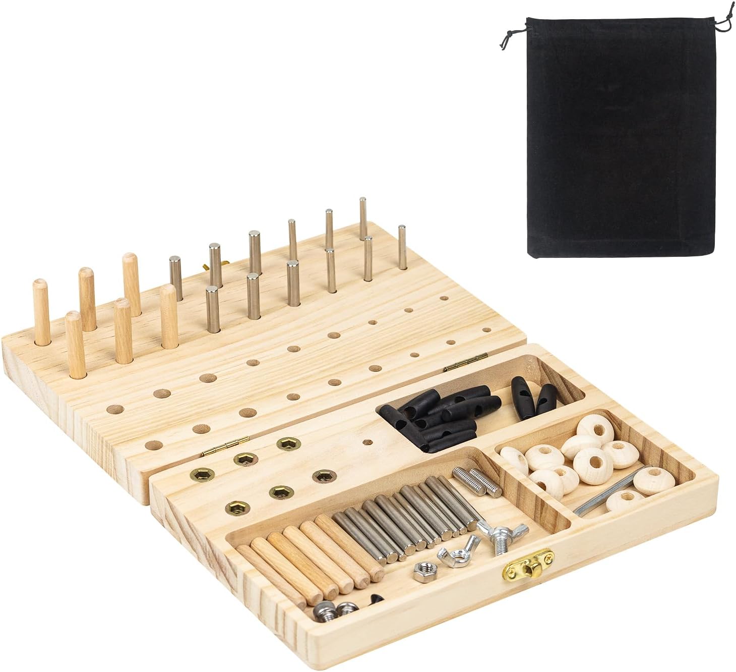 Foldable pegboard