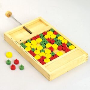 Mikado Rules Wooden Board Game