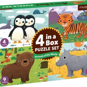 Mudpuppy 4 in a Box Puzzle