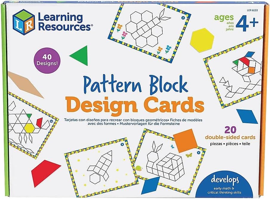 Pattern Blocks Design Cards